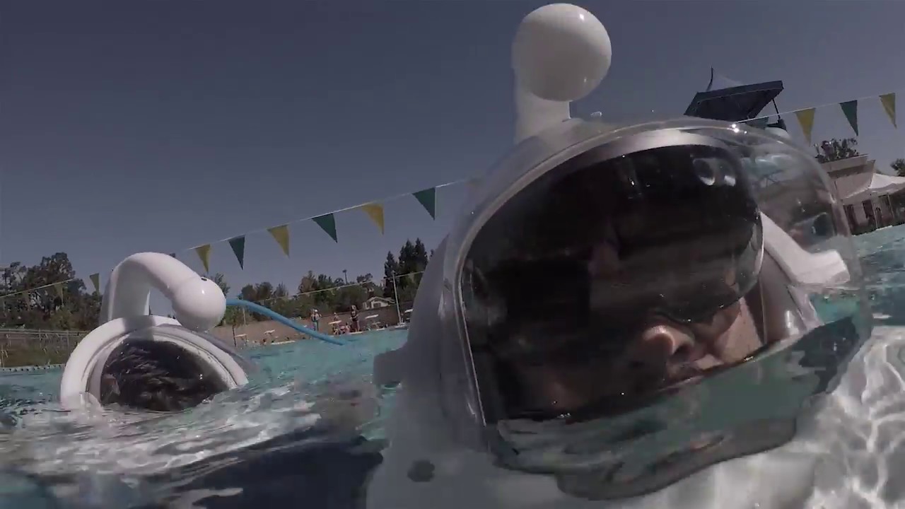 Fluid Reality, the first Underwater Augmented Reality Experience