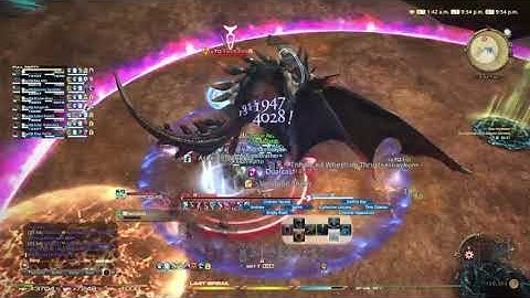 FFXIV | UCoB: Twintania Kill - Nael Start | AST POV