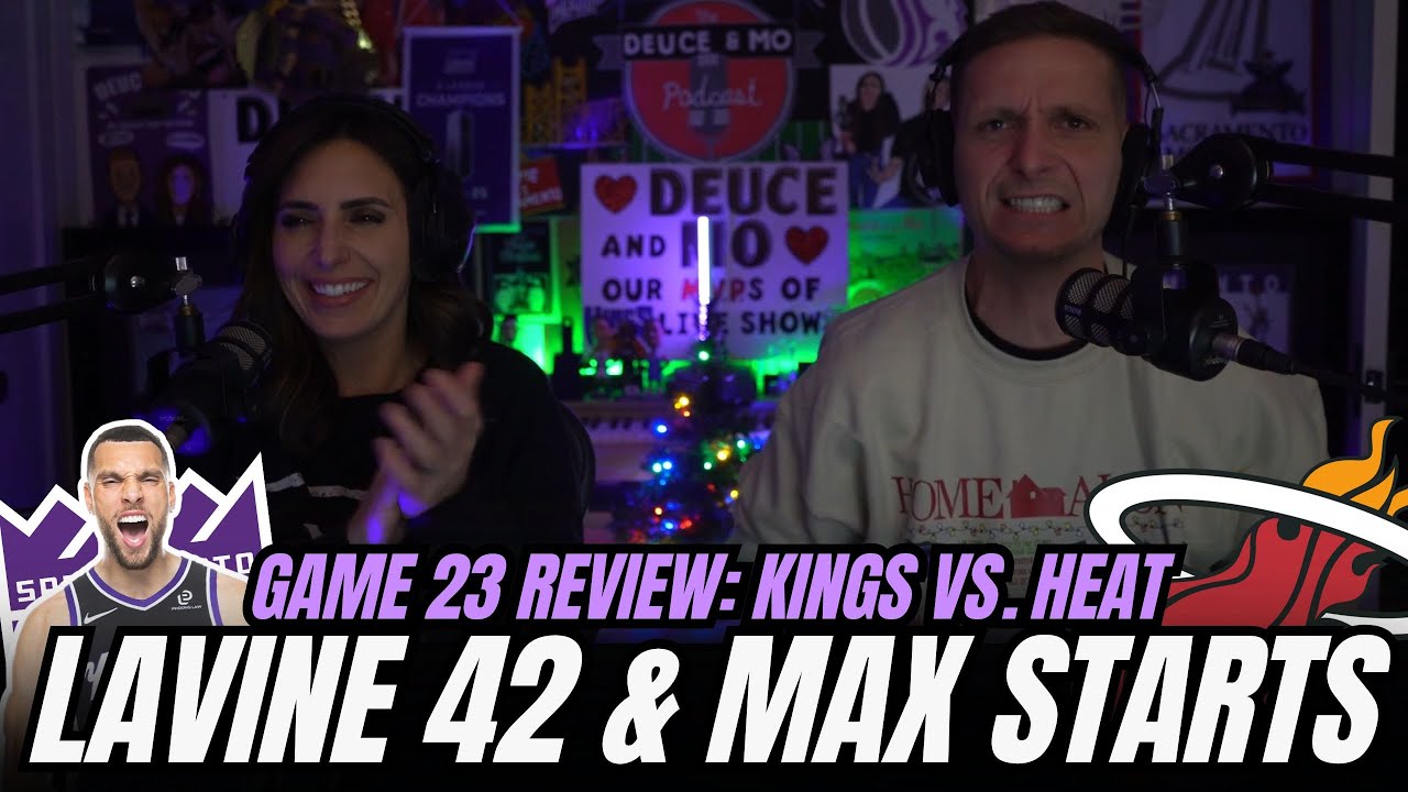 LaVine EXPLODES for 42 & Max Starts in Kings’ Rare Win in Miami | Kings-Heat REVIEW