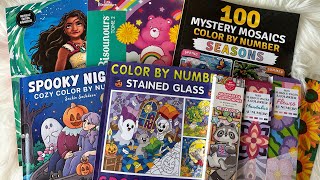 Color By Number Coloring Book Haul |5IdeasPublishing| Sachin Sachdeva |Hachette Heroes |Flip Through