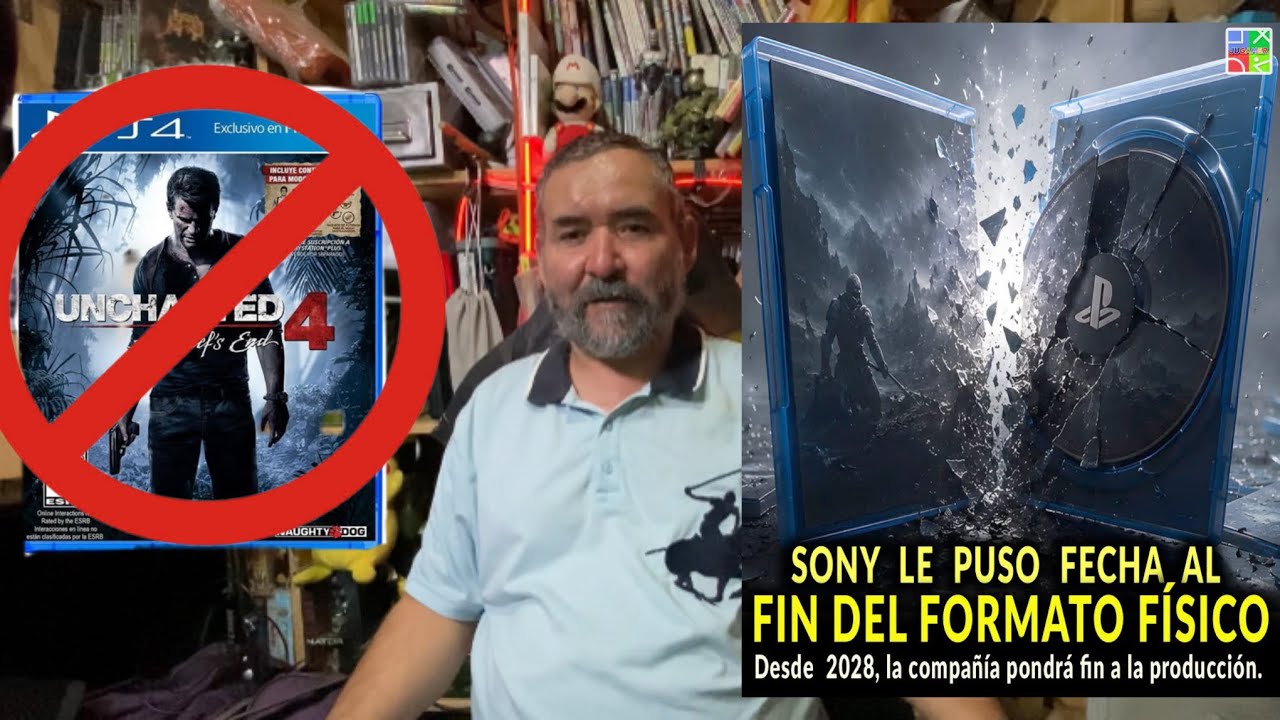 SONY PLAYSTATION MANDA CON SAN PEDRO EL FORMATO FÍSICO…