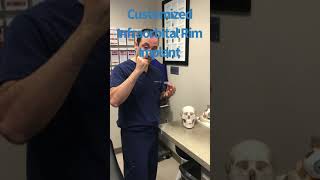 Customized Infraorbital Rim Implant-- Dr. Mehryar Taban-- CALL 310-299-8313