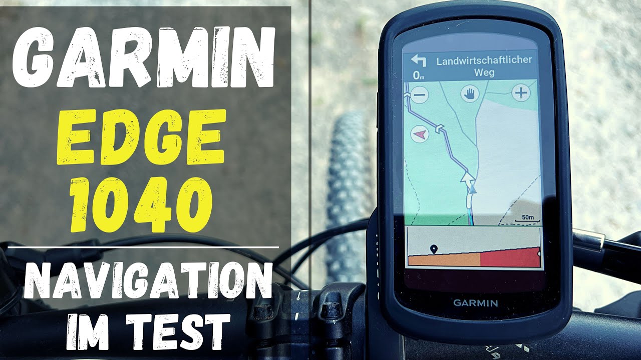 Garmin Edge 1040 (Solar) Navigation Im Test deutsch YouTube