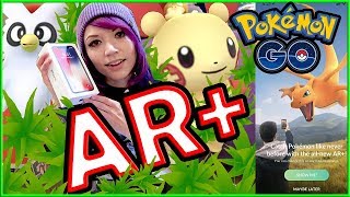 AR PLUS MODE ON IPHONE X + NEW POKEMON GO HOLIDAY UPDATE! screenshot 2