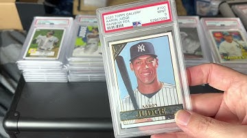 My Aaron Judge PSA Reveal Card Collection Part 1 #baseballcollection