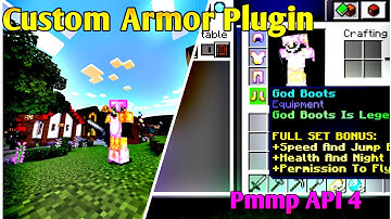 Pocketmine - MP || Burger Custom Armor Plugin Api 4 || Free Download