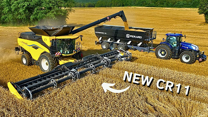 NEW HOLLAND CR11 - NEW WORLD BIGGEST COMBINE HARVESTER