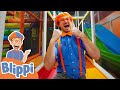 Blippi Visits the Funtastic Playtorium! | Learn Shapes & Colours For Kids | Educational Videos