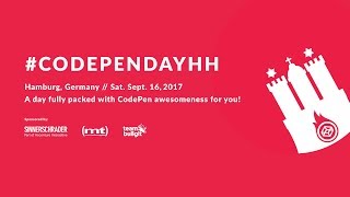 CodePenDay in Hamburg, 16th September 2017