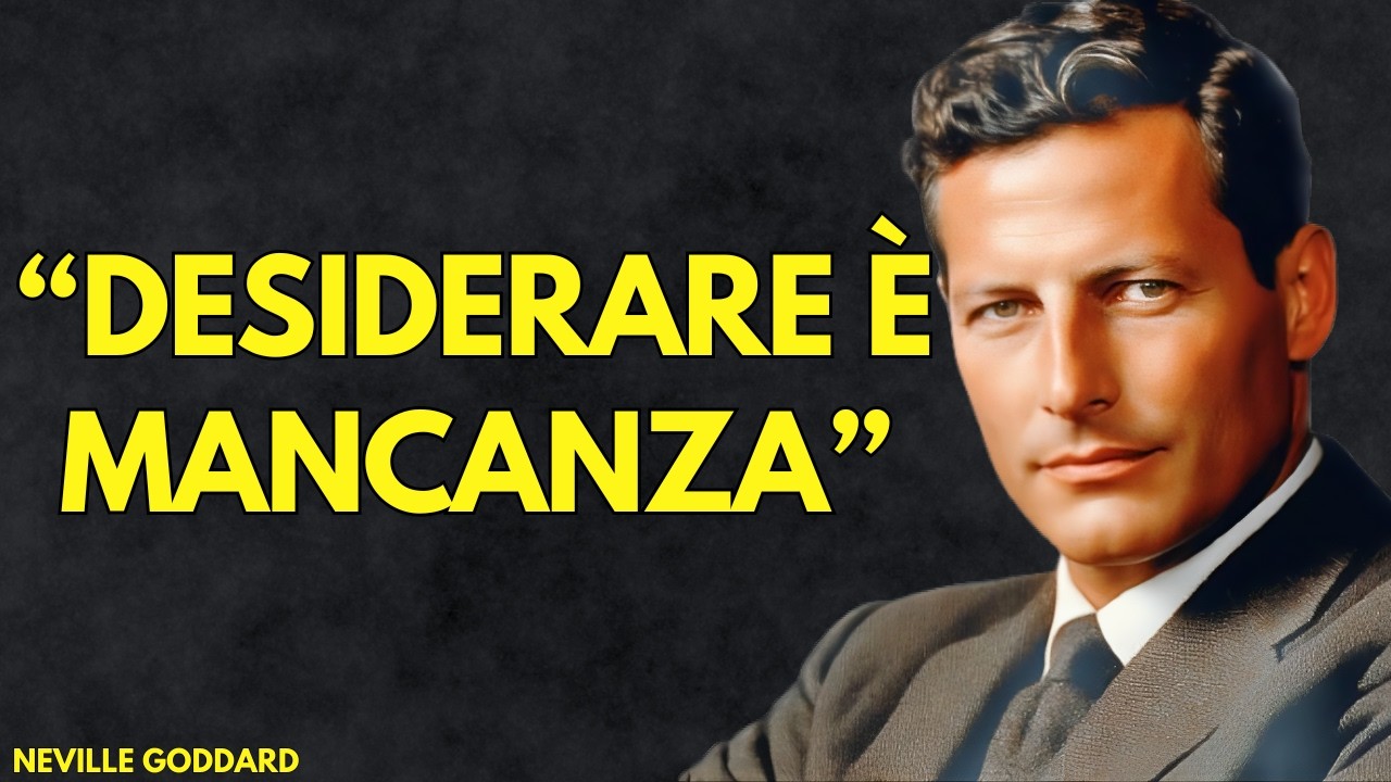 Desiderare Denaro È Il Motivo Per Cui Nulla Cambia | Neville Goddard Insegnante