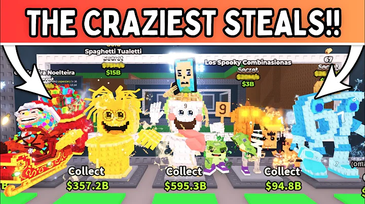 I STOLE THE CRAZIEST BRAINROTS USING BEANIE METHOD *INSANE STEALS* Steal a Brainrot ROBLOX!