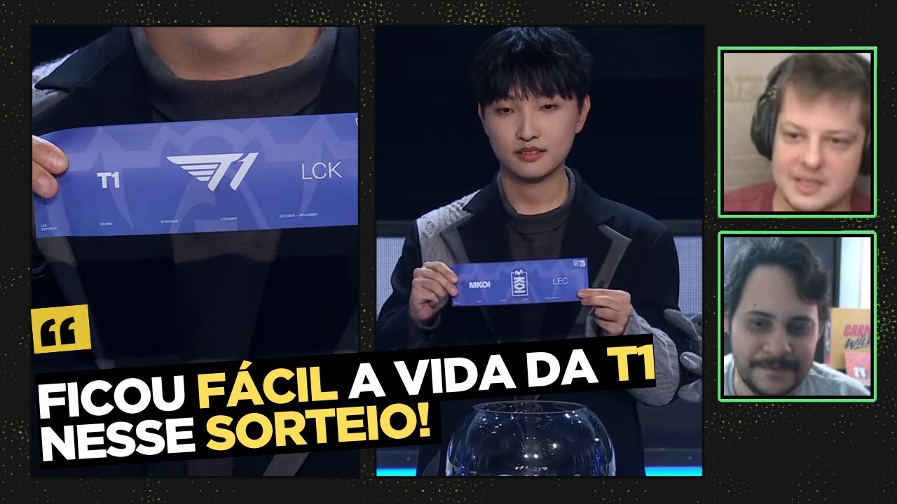 BLG e T1 nos playoffs?? - Reagindo ao SORTEIO do ÚLTIMO dia de Suiço do Worlds 2025!