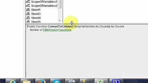 Lesson 17.1 Object Broswer