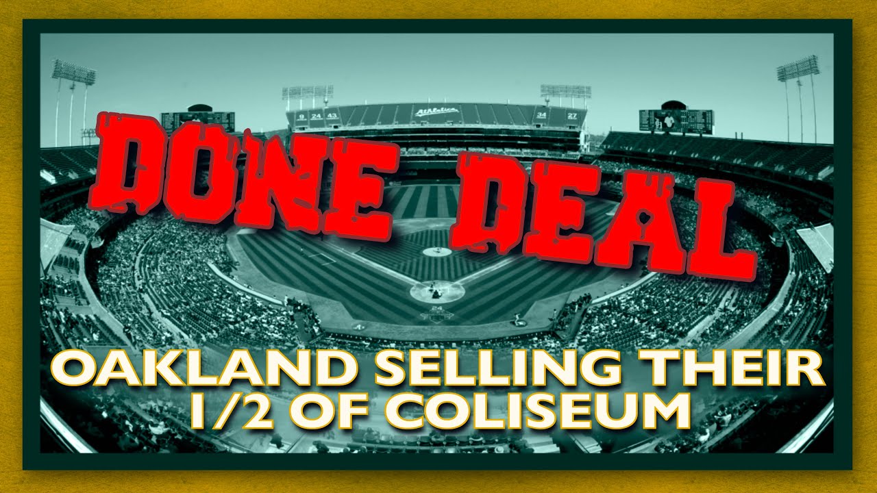 Big news! Oakland set to SELL their half of Coliseum