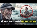 Un Pêcheur Trouve Un Bébé Seul En Haute Mer Sur Un Radeau Et Est Effrayé En S'approchant....