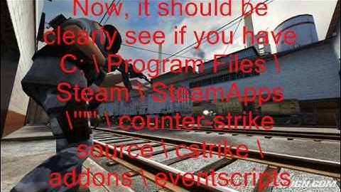 Eventscript mods for your css server