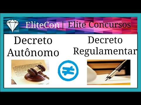 Diferença entre Decreto