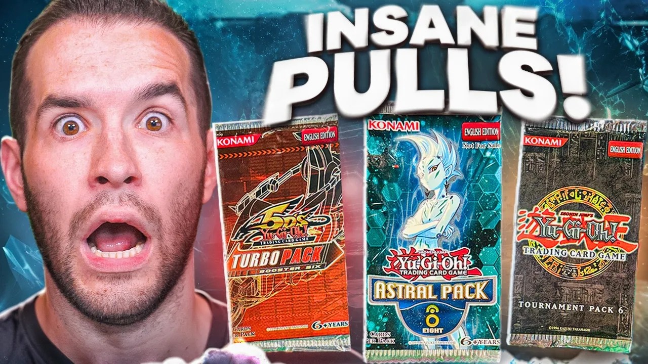 Thumbnail for Opening VINTAGE Yugioh Tournament Packs For 2,000 Straight Uploads (INSANE)!