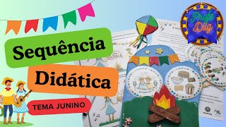 A Festa Junina na Escola: História exclusiva e Jogo dos 7 Erros ✨