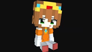  Cute Baby  prisma3d minecraft template 