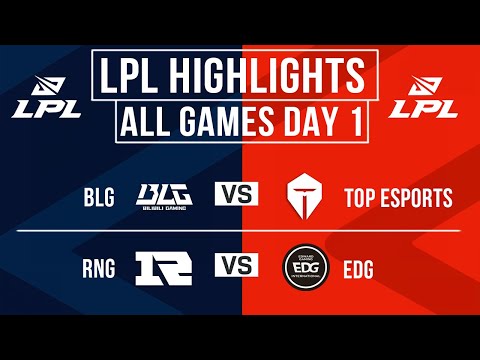 LPL Highlights ALL GAMES Day 1 | LPL Spring Split 2024