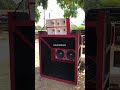 Reboque cabuloso com dois falantes !!! 🔝🔊🇧🇷.  #somautomotivo #bass #woofer #carretinha #triton