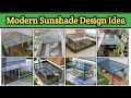 Metal Modern awning ideas / front door , window canopy ideas