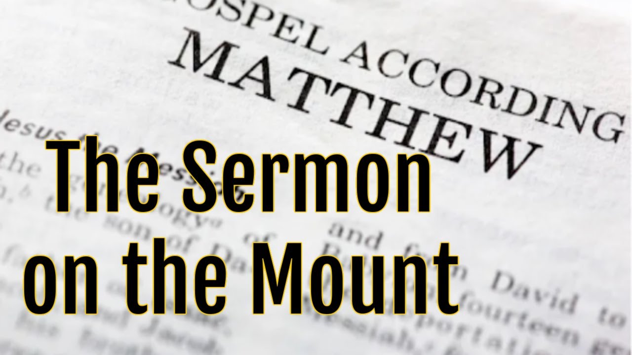 Matthew Chapter 5 - Sermon on the Mount - YouTube