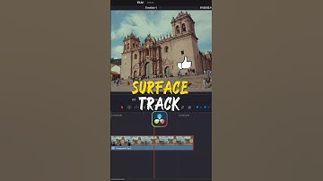 Track objects to any surface in DaVinci Resolve