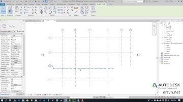 Hướng dẫn sử dụng Revit Architecture 2019 | Bài 22: Tinh chỉnh lại hệ lưới (grid) trong Revit
