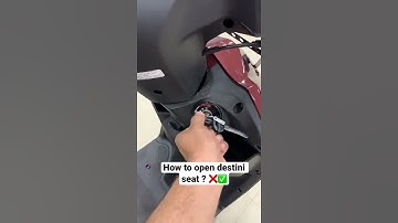 How to open destini seat #shorts