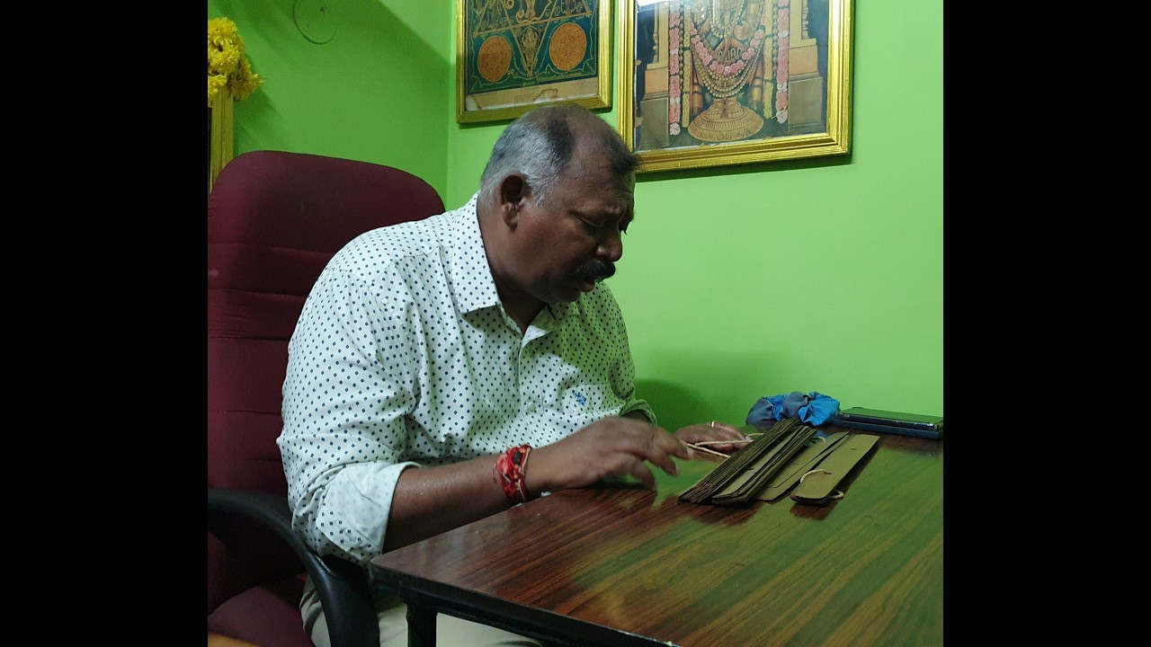 41. Update der Prognosen aus der Palmblattbibliothek in Chennai