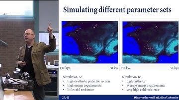 Large scale population modelling in the deep past. Issues and concerns.