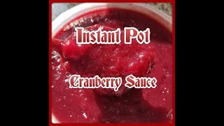 How To Make Instant Pot Cranberry Sauce Just in Time for Thanksgiving!  (036)