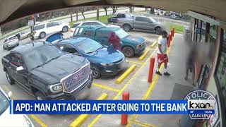 VIDEO: APD searching for 3 men in southeast Austin jugging robbery