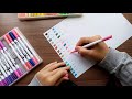 Обзор brushpen с AliExpress.DUAL TIP BRUSH PENS