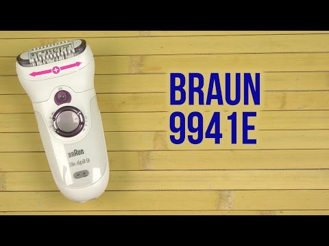 Распаковка BRAUN Silk epil 9 9941e
