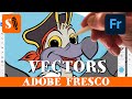 Draw in Vectors in Adobe Fresco