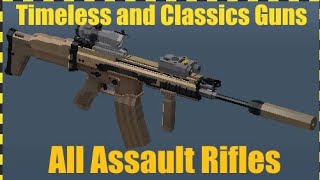 Timeless and Classics Guns Mod - All Rifles (Minecraft)