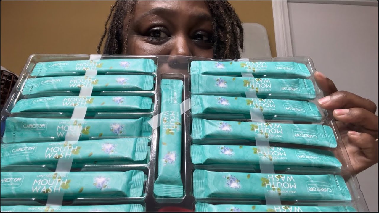 CAREFOR Mouthwash Travel Size Portable Mouthwash Packets to Go REVIEW