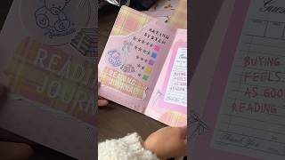 start my reading journal with me 🧸📖🎀📝 #booktok #bookish #reading #journal #readingjournal #book