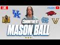 Mason Ball LIVE COMMITMENT | Elite RB Chooses Between Arkansas, Vanderbilt, Kentucky, UNC & Murray