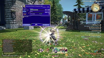 FFXIV -  Resplendent Crafting + Testing Audio Stuff