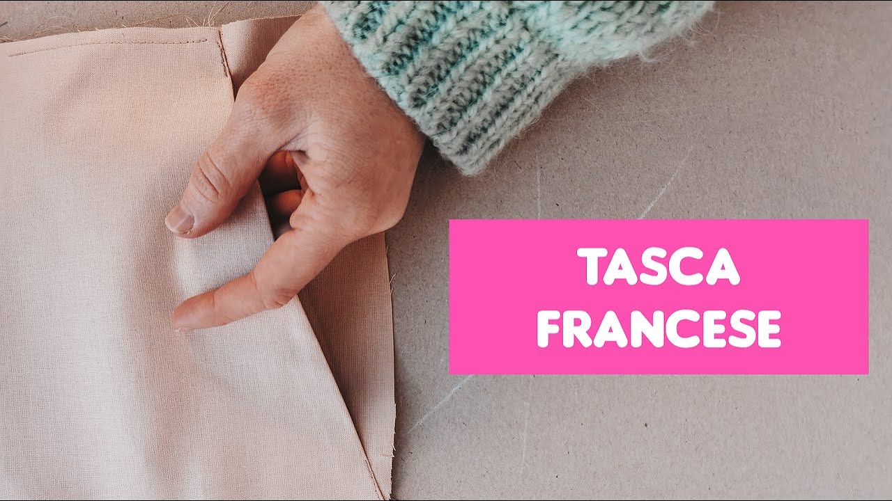 come cucire una tasca