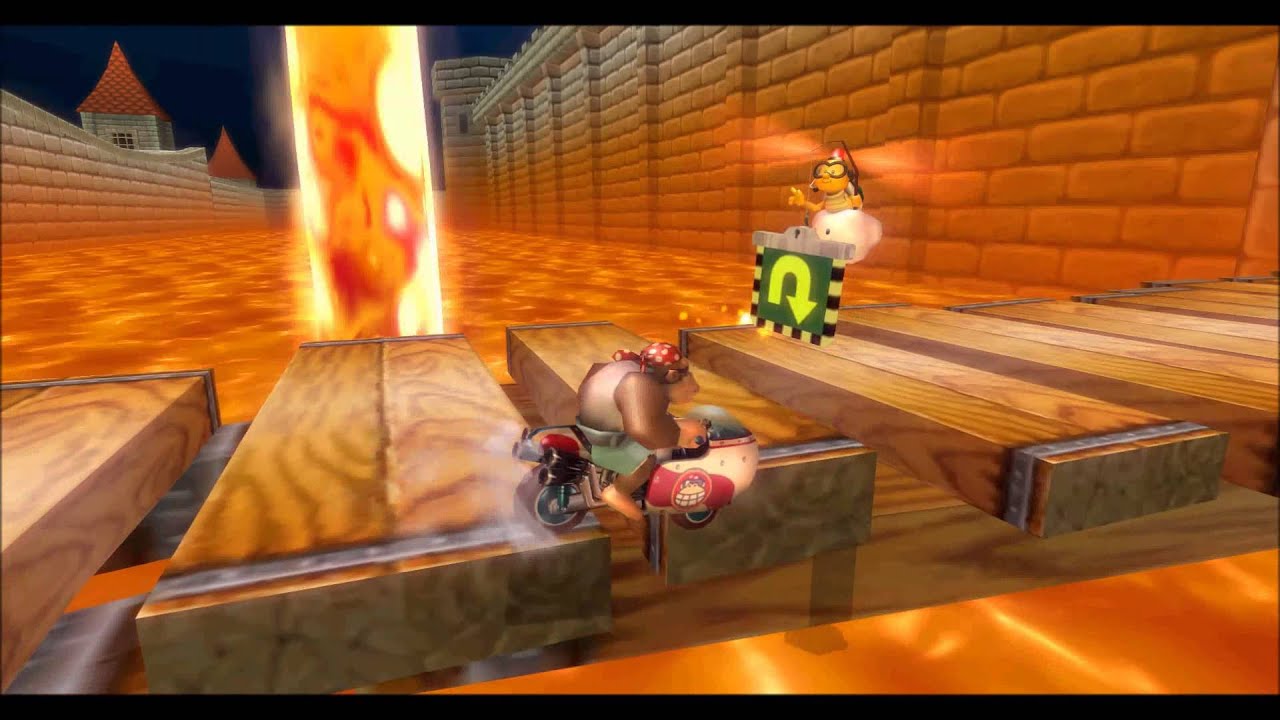 [MKWii-TAF] N64 Bowser's Castle - Backwards