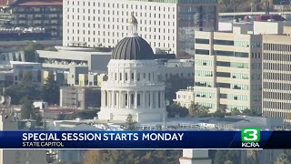 Special session to "Trump proof" California begins Monday, sort of.
