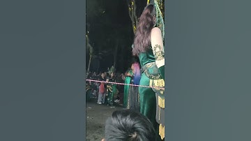 karnaval gampingan malang ada Desi Afrika di sana