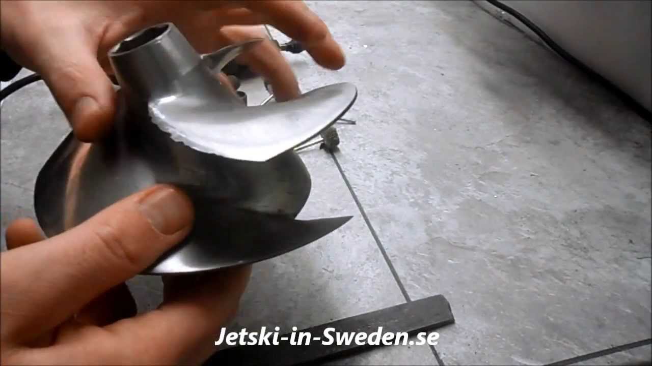 Laga skadad jetski impeller YouTube