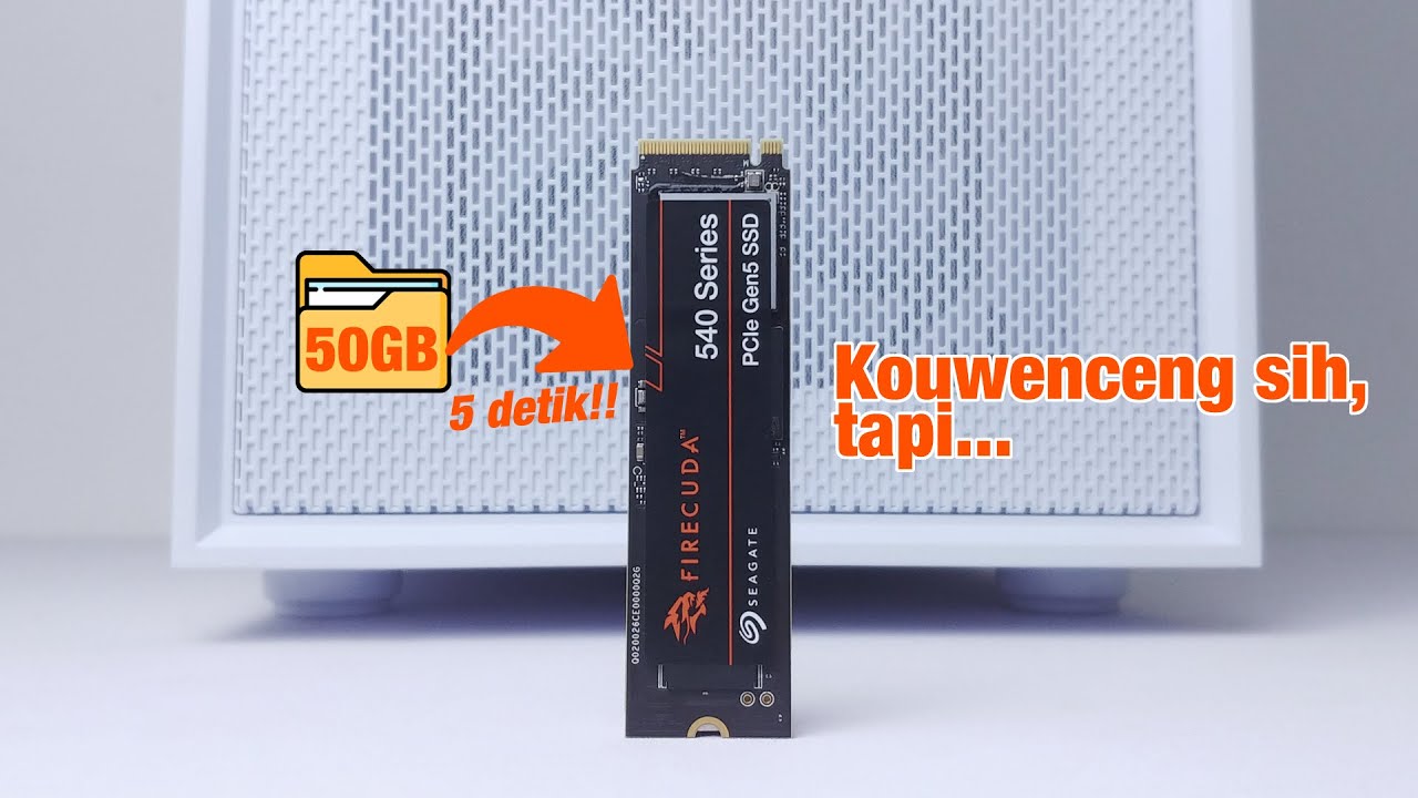 NVMe Gen 5 Wajib Pake Heatsink BAGUS ft. Seagate Firecuda 540 YouTube