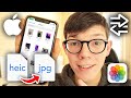 How To Convert HEIC To JPG On iPhone - Full Guide